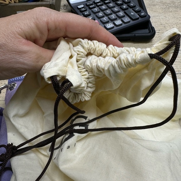 UGG Purple Suede Crossbody Bag - Picture 6 of 9